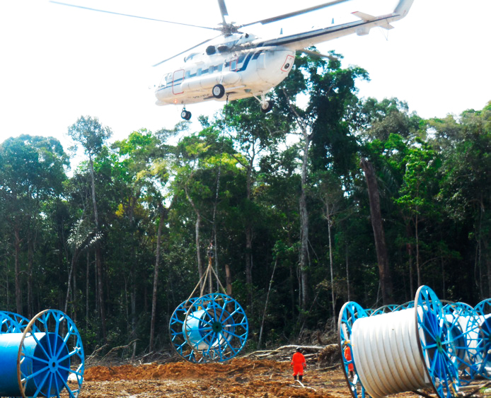 Case de sucesso: implantação de gasoduto com tubulação flexível no Amazonas